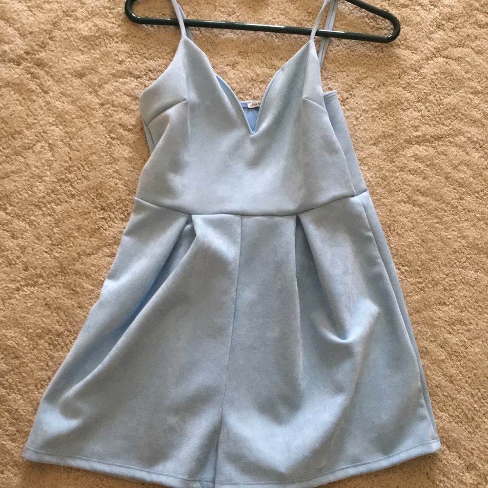 Blue romper